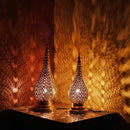 The lamp is handmade using Copper and Brass 