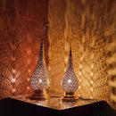 The lamp is handmade using Copper and Brass 