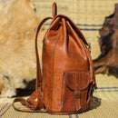 INAS , The Moroccan Leather Backpack