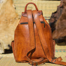 INAS , The Moroccan Leather Backpack