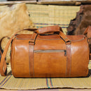 IBN BATTUTA , The Moroccan Leather Duffle Bag
