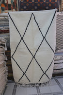 Beni Ouarain Rug Model A3 -  100 x 200 cm    /    40  x  80  in