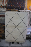Beni Ouarain Rug Model A6 -  100 x 150 cm    /    40  x  60  in