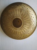 MOROCCAN BRASS PENDANT LIGHT ( HAND-ENGRAVED CEILING LAMP )