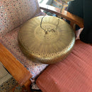 MOROCCAN BRASS PENDANT LIGHT ( HAND-ENGRAVED CEILING LAMP )