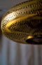 MOROCCAN BRASS PENDANT LIGHT ( HAND-ENGRAVED CEILING LAMP )
