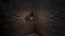 MOROCCAN BRASS PENDANT LIGHT ( HAND-ENGRAVED CEILING LAMP )