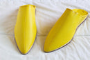 Moroccan Traditional Leather Slippers / Babouches Model B5