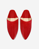 Moroccan Traditional Leather Slippers / Babouches Model B6