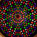 MOROCCAN BRASS WALL SCONCE ( HAND-ENGRAVED WALL/CEILING LAMP )