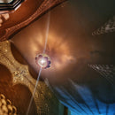 The lamp is handmade using Copper and Brass 